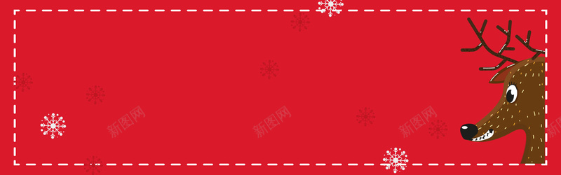 圣诞节红色卡通电商狂欢bannerpsd设计背景_88icon https://88icon.com 十二月二十五 卡通 可爱 圣诞快乐 圣诞狂欢 圣诞节 红色 边框 雪花 麋鹿