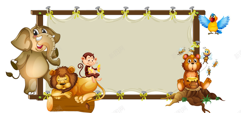 淘宝矢量卡通动物鹦鹉狮子猴子大象表演海报ai设计背景_88icon https://88icon.com 动物 卡通 大象 海报 狮子 猴子 矢量 表演 鹦鹉 矢量图