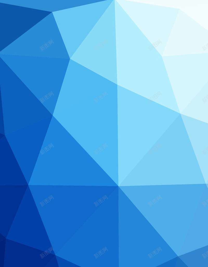 蓝色晶格化背景jpg设计背景_88icon https://88icon.com h5背景 低面 几何 建模 扁平 渐变 蓝色