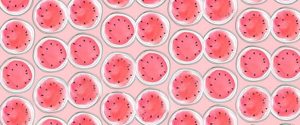 水彩西瓜jpg设计背景_88icon https://88icon.com 水彩 西瓜