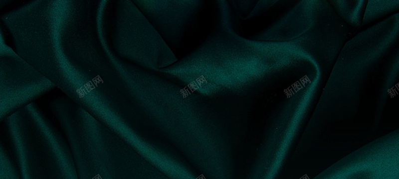 墨绿色丝绸质感珠宝背景图背景