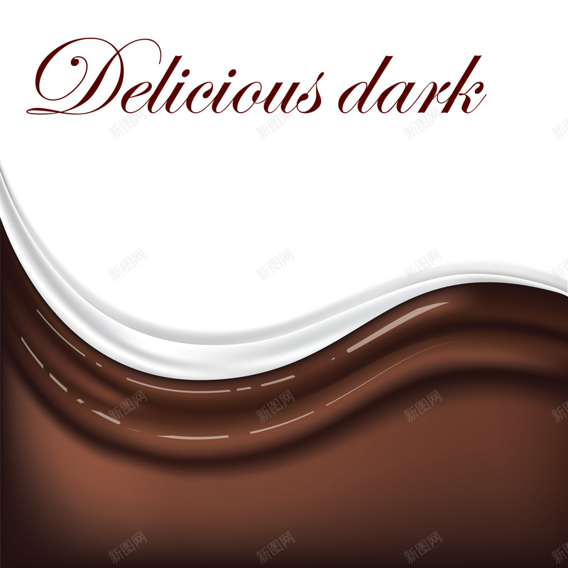 巧克力牛奶矢量背景eps设计背景_88icon https://88icon.com 几何 巧克力 扁平 渐变 牛奶 矢量背景 矢量图