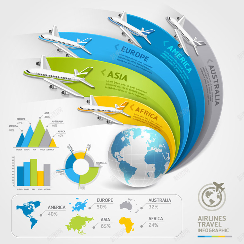 航空旅行信息图矢量背景ai设计背景_88icon https://88icon.com 信息 信息背景 矢量素材 矢量背景 背景矢量 矢量图