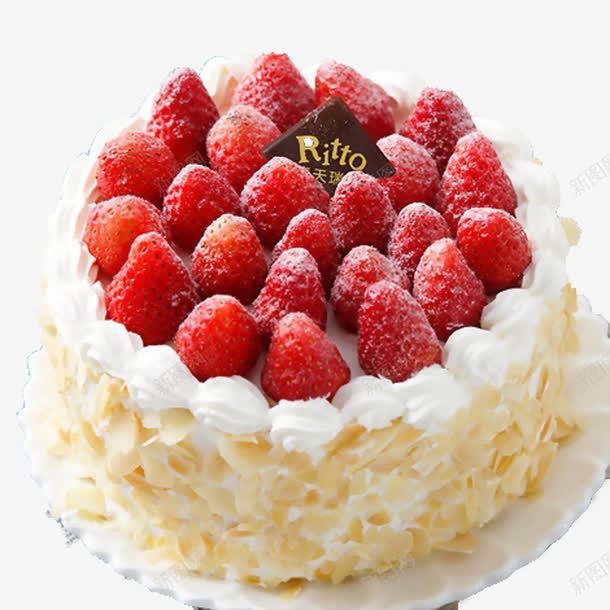草莓奶油png免抠素材_88icon https://88icon.com 奶油 水果 糕点 红色 草莓 蛋糕 食物