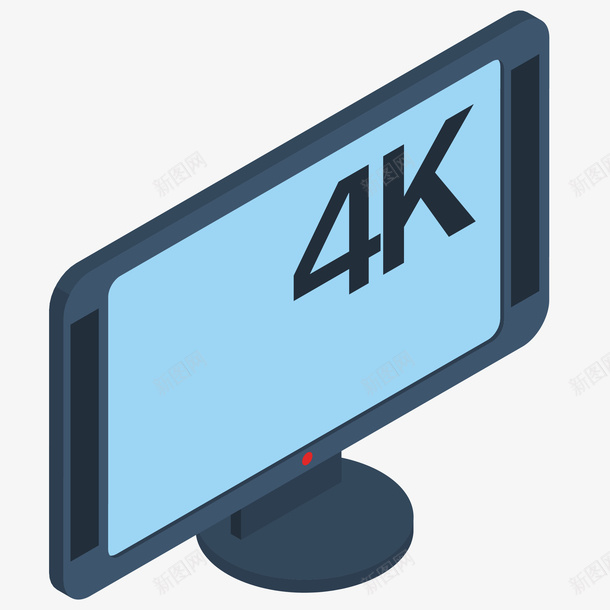 4K电视3D立体插画矢量图ai免抠素材_88icon https://88icon.com 4K高清电视3D立体插画 免抠PNG 影视 显示器 电视 矢量电视 矢量图