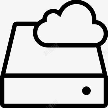 硬盘cloudstorageicon图标图标