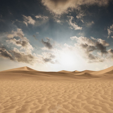 沙漠蓝天摄影风景背景摄影图片