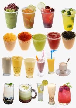 夏季冷饮素材