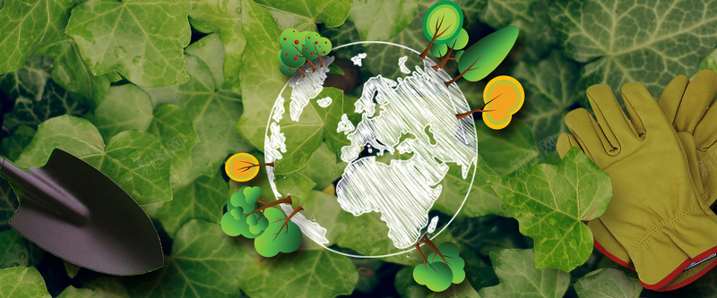 312植树节卡通绿色海报banner背景psd设计背景_88icon https://88icon.com 312 banner 卡通 地球 手绘 树叶 植树节 海报 环保 种树 绿化 绿植 绿色 背景