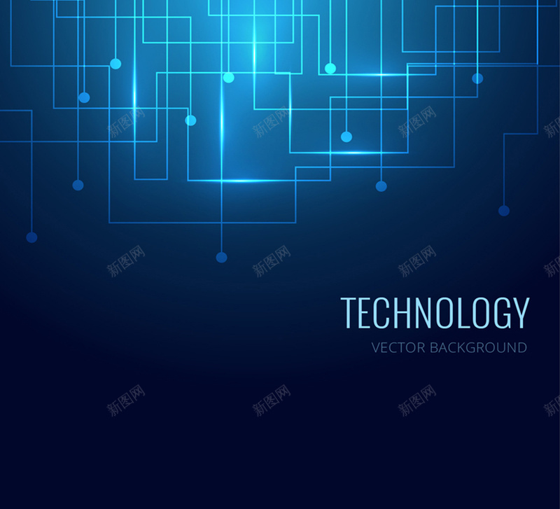蓝色科技电路图背景矢量图psd设计背景_88icon https://88icon.com 光效 商务 曲线 电路图 矢量 科幻 科技 科技感 科技风 线路 背景 高科技
