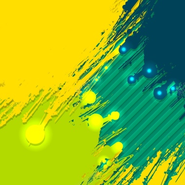 水墨笔刷矢量图背景