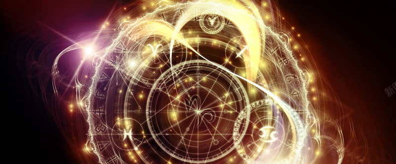 魔法阵背景jpg设计背景_88icon https://88icon.com 梦幻 浪漫 海报banner 金色 魔法阵 黑色