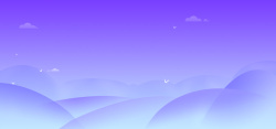 扁平化燕子淡紫色扁平化云朵背景banner装饰高清图片