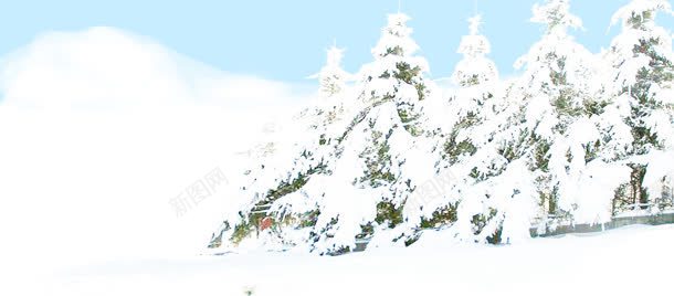雪景背景jpg设计背景_88icon https://88icon.com 圣诞海报 松树 雪景