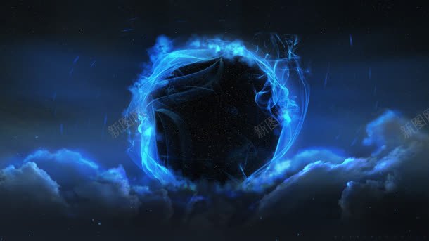 云层上的蓝色火焰圆球jpg设计背景_88icon https://88icon.com 云层 圆球 火焰 蓝色