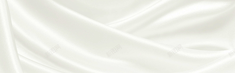 白色丝绸质感背景背景