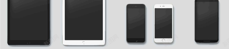 商务简约办公用品矢量图ai设计背景_88icon https://88icon.com 会议 办公 商务 大气 灰色 用品 科技 简约 矢量图