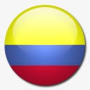 哥伦比亚国旗国圆形世界旗png免抠素材_88icon https://88icon.com colombia country flag 哥伦比亚 国 国旗