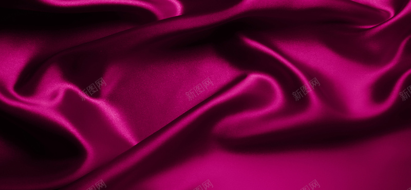 珠宝大气紫色丝绸海报背景背景