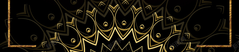 金色十二星座挂画水瓶座海报jpg设计背景_88icon https://88icon.com 十二星座挂画 占星 星座占卜 星座海报 水瓶座 深棕色渐变背景 花纹 边框 金色