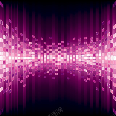 紫色光效背景矢量图背景