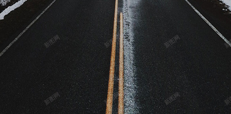 风景摄影H5jpg_88icon https://88icon.com 大树 大雪 摄影 摄影素材 白色 线条 道路 风景 黄色 黑色