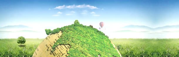 绿色环保地球bannerjpg设计背景_88icon https://88icon.com banner 地球 环保 生存 绿色 绿草地 背景 蓝天 质量