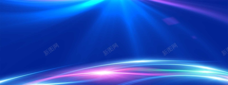 唯美蓝色背景背景