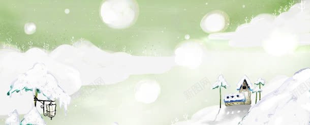 天猫背景jpg设计背景_88icon https://88icon.com 唯美 圣诞海报 雪景