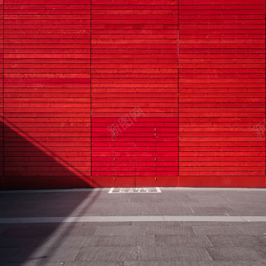 质感红墙背景背景