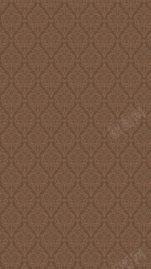 棕色的花纹底纹H5背景背景