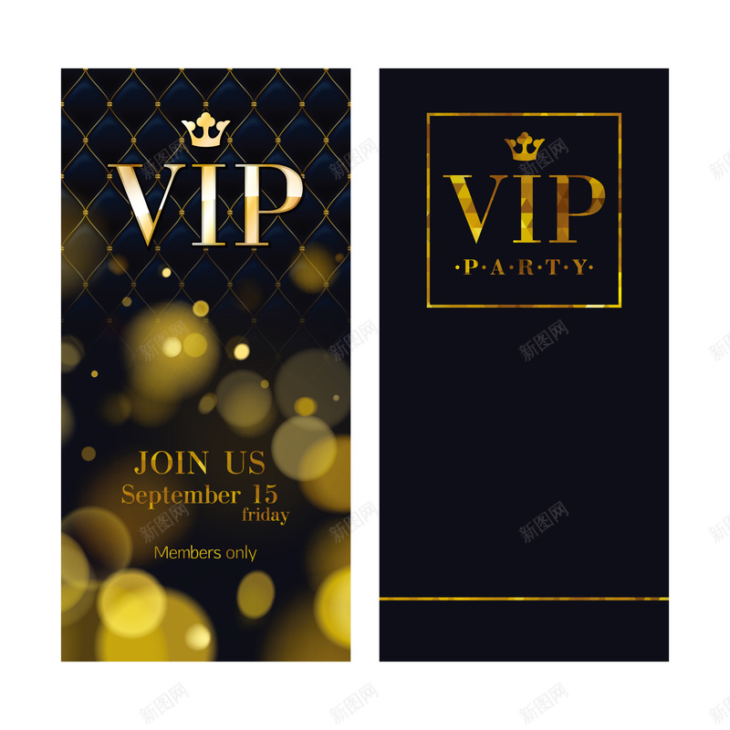 金色VIP会员卡背景矢量图eps_88icon https://88icon.com VIP 会员 会员卡 会员卡背景 卡片 梦幻 皇冠 背景 贵宾卡 金色 矢量图