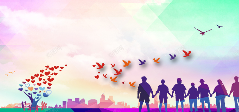 企业公司文化团结合作奋进banner展板psd设计背景_88icon https://88icon.com banner 企业 公司 合作 商务 团结 奋斗 奋进 展板 心灵物语 文化