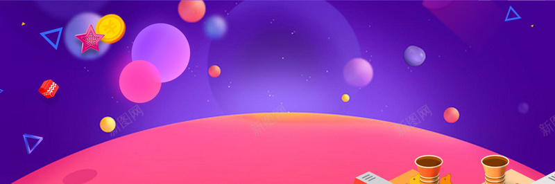 促销海报激情狂欢紫色bannerjpg设计背景_88icon https://88icon.com 五一 促销海报 十一 双11 双12 大气 星星 星球 星空 激情 狂欢 电商 童趣 紫色背景 金币