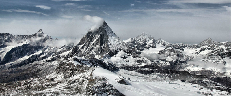 极地冰山背景摄影图片