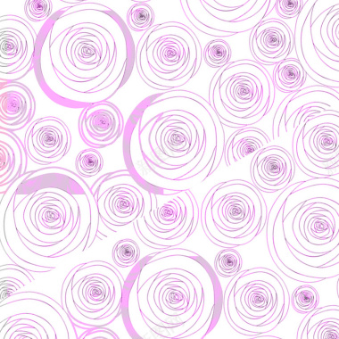 卡通手绘紫色玫瑰花背景背景