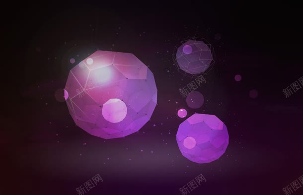 紫色光效圆球黑色背景jpg设计背景_88icon https://88icon.com 圆球 紫色 背景 黑色