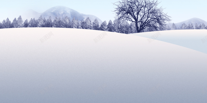 雪景摄影H5背景jpg_88icon https://88icon.com H5背景 大树 天空 摄影 星星 流星 白色 蓝色 远山 雪地 雪景 黑色