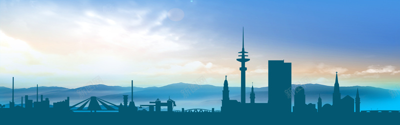 大气卡通扁平城市剪影背景bannerpsd设计背景_88icon https://88icon.com 剪影 城市 城市剪影 底纹 建筑 建筑剪影 建筑群 扁平化 扁平化素材 插图 插画 素材 背景