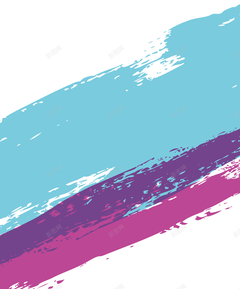 矢量水彩笔刷背景ai设计背景_88icon https://88icon.com 卡通 墨迹 手绘 水彩 矢量 童趣 笔刷 紫色 背景 蓝色 矢量图