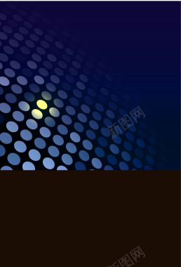 蓝色散点几何底纹商务名片背景背景