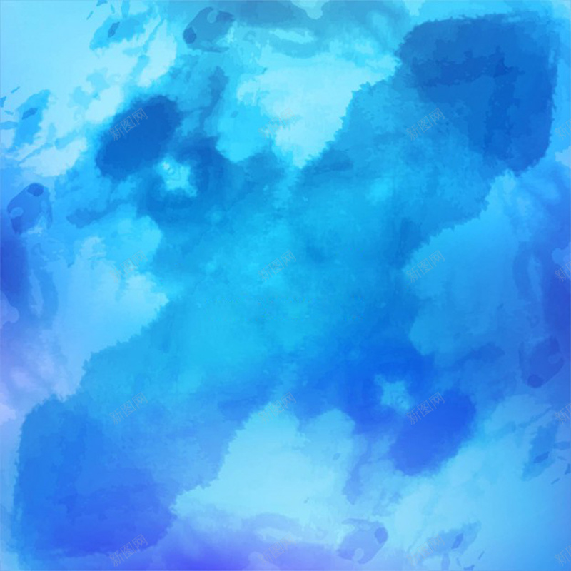 天蓝色水彩质感天空云朵背景图jpg设计背景_88icon https://88icon.com 云朵 天空 天蓝色 梦幻 水彩质感 浪漫