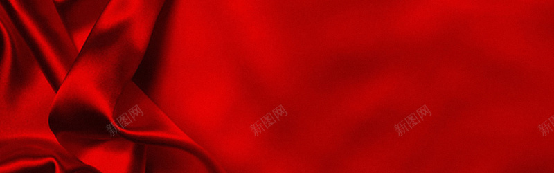 红色丝绸背景背景