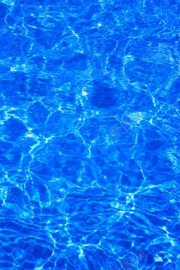 蓝色海洋玻璃水温摄影合成背景