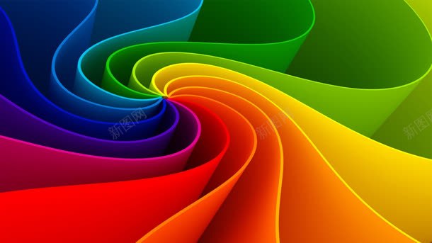有曲线的线条彩色漩涡jpg设计背景_88icon https://88icon.com 彩色 曲线 漩涡 线条