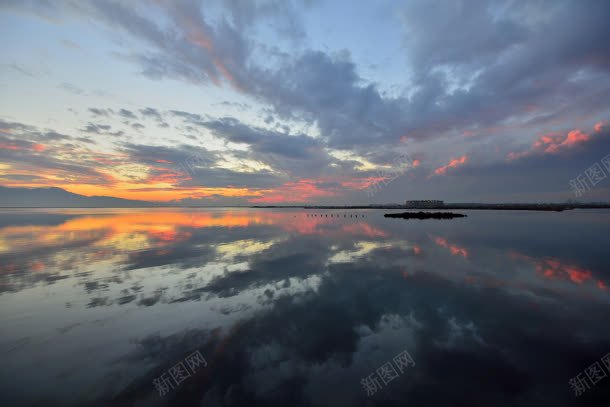 唯美湖泊海洋的黄昏jpg设计背景_88icon https://88icon.com 海洋 湖泊 黄昏