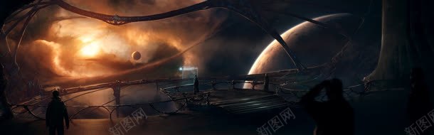 动漫炫酷星球背景bannerjpg设计背景_88icon https://88icon.com banner 动漫 星球 炫酷 背景