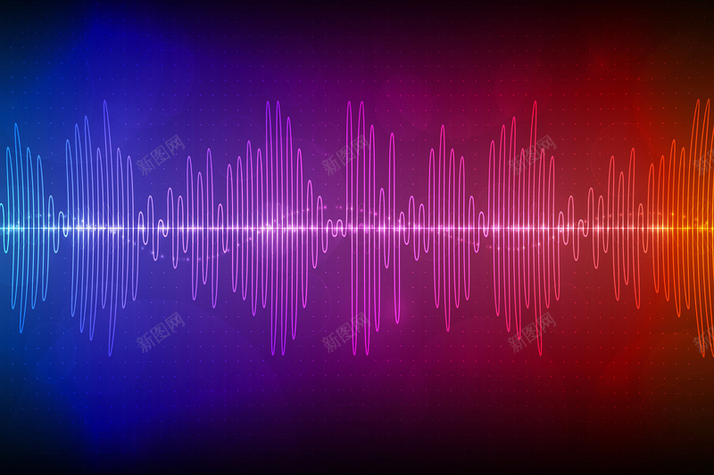 舞台效果渐变彩虹色波动纹电波psd设计背景_88icon https://88icon.com 几何 心电图 扁平 橙色 渐变 热情 电波纹 紫色 红色 舞台 蓝色