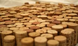 葡萄酒和软木塞立起来的葡萄酒软木塞背景高清图片