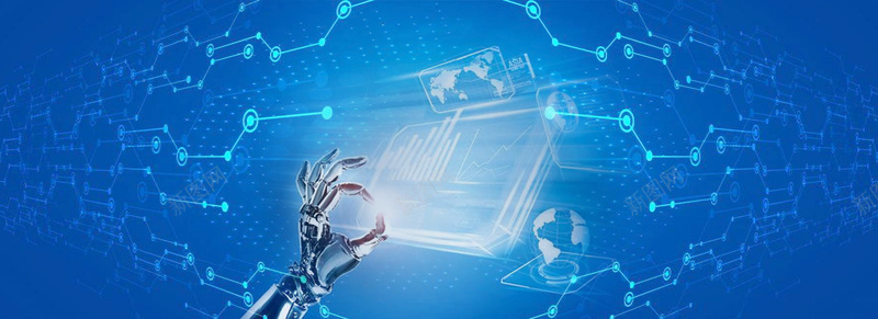 商务科技机械手蓝色背景jpg设计背景_88icon https://88icon.com 商务科技 智能 智能机器人 智能背景 未来 机械手 电路 科技